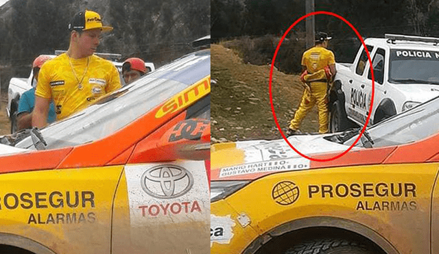 Captan a Mario Hart miccionando en vehículo de la Policía Nacional del Perú [FOTOS]