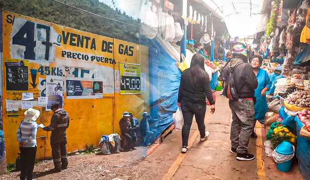 Centro de abasto de la región Cusco. Foto: Composición Gerson Cardoso/LR