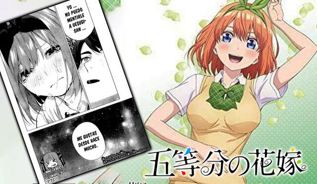 No te pierdas todos los detalles del último manga de Go-Toubun no Hanayome