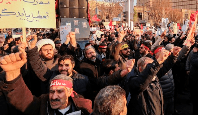 ONG acusa a Irán por represiones a manifestantes en protestas de 2019. Foto: AFP
