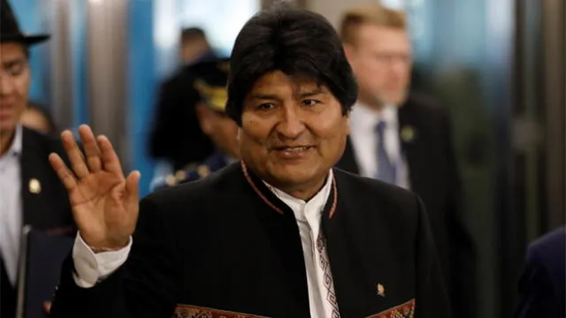Evo Morales busca su cuarto periodo de gobierno. Foto: EFE