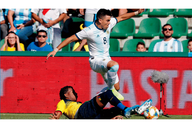 La selección argentina pasó por encima de una selección ecuatoriana que no opuso mucha resistencia.