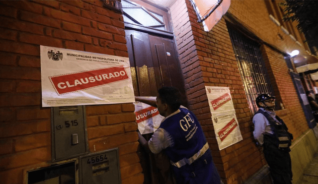Cercado de Lima: hostales insalubres fueron clausurados antes de San Valentín