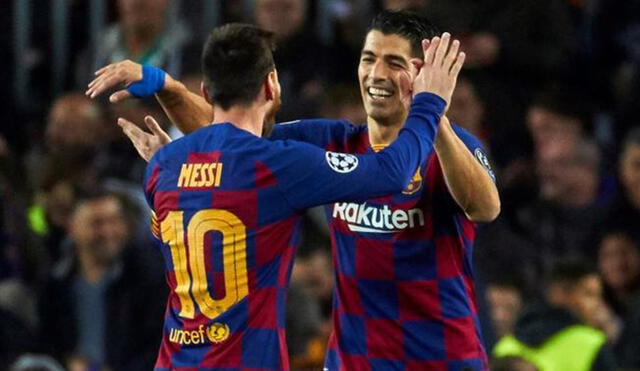 Lionel Messi y Luis Suárez jugaron seis temporadas juntos en el FC Barcelona. Foto: EFE.