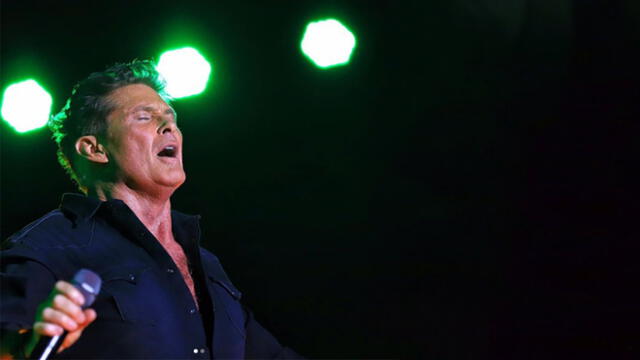 David Hasselhoff es también cantante. A la fecha ha producido 10 álbumes. (Foto: Instagram/David Hasellhoff)