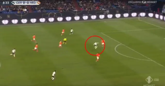 Alemania vs Holanda EN VIVO: de volea, Timo Werner marcó un golazo para el 1-0 [VIDEO]
