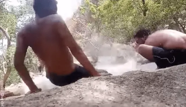 En YouTube: Jóvenes graban el momento en que se ahogan en la India [VIDEO]