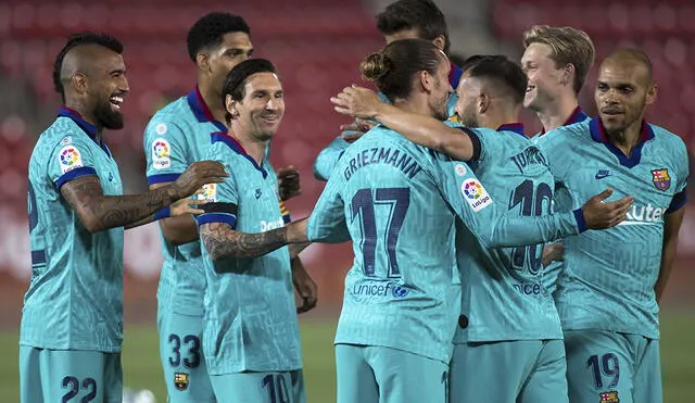 Barcelona vs Mallorca EN VIVO por LaLiga Santander. Foto: AFP