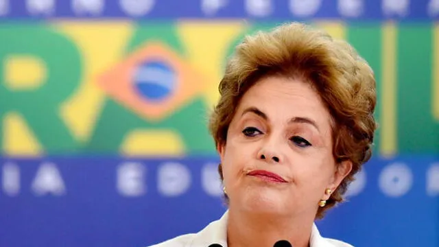 Dilma Rousseff, expresidenta de Brasil. Foto: AFP.