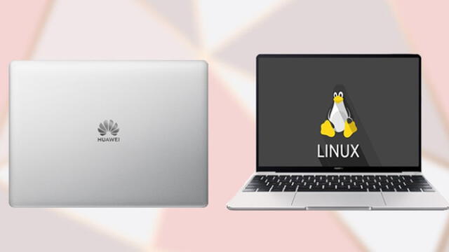 Huawei con Linux son los MateBook X Pro, MateBook 13, MateBook 14.