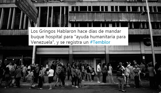 Usuario quiso culpar a EEUU del terremoto en Venezuela y terminó troleado