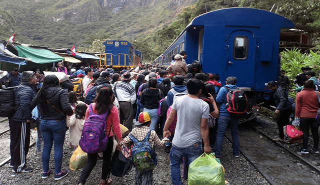 Quejas por servicio de tren en Machu Picchu