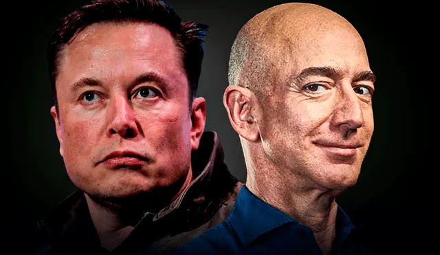 Elon Musk pagó solamente una tasa de impuestos de 3,2% entre 2014 y 2018, mientras que Jeff Bezos, fundador de Amazon, pagó menos del 1%. Foto: ComposiciónLR/EFE