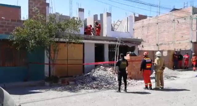 Electricista muere aplastado por un muro en Tacna