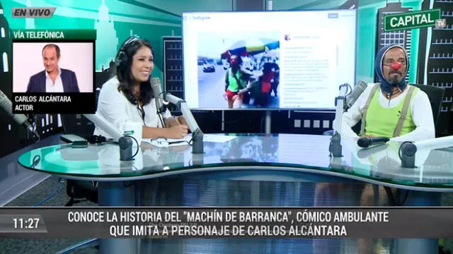 imitador es sorprendido por Carlos Alcántara durante programa en vivo [VIDEO]