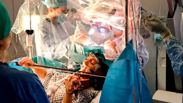 Dagmar Turner pidió a los médicos ser despertada mientras la operaban. Foto: King's College Hospital