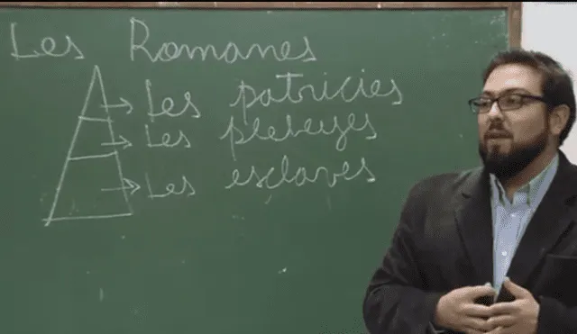 Profesor de historia enseña con lenguaje inclusivo para “todes” [VIDEO]