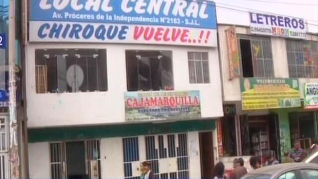 San Juan de Lurigancho: asaltan local de campaña de ex alcalde del distrito [VIDEO]