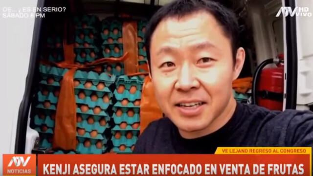 Milagros Leiva recomienda el 'delivery de frutas' de Kenji Fujimori [VIDEO]