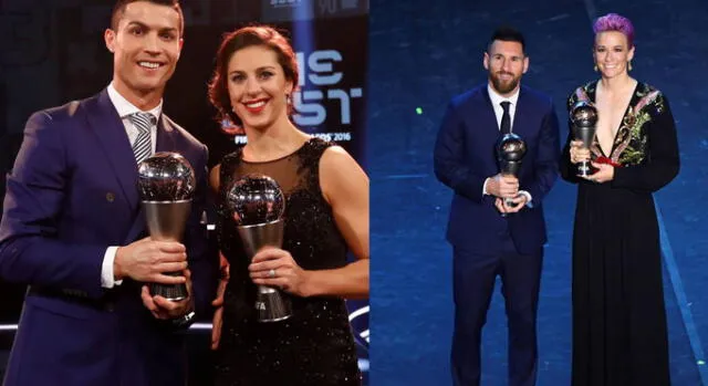 Los futbolistas galardonados en la historia deñ Premio The Best. Foto: Composición / La República