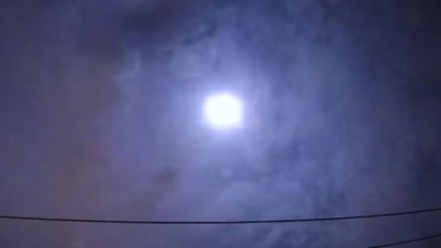El meteoro explotó sobre territorio japonés. Captura de video: Kagaya / YouTube..