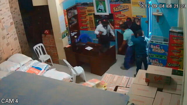 Chiclayo: Delincuentes robaron más de 16 mil soles en efectivo de importadora [VIDEO]