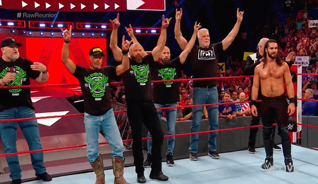 Sigue aquí EN VIVO ONLINE WWE Raw Reunion con grandes estrellas del pasado. | Foto: @WWE