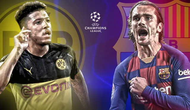Barcelona vs. Borussia Dortmund EN VIVO en la primera fase de la Champions League.