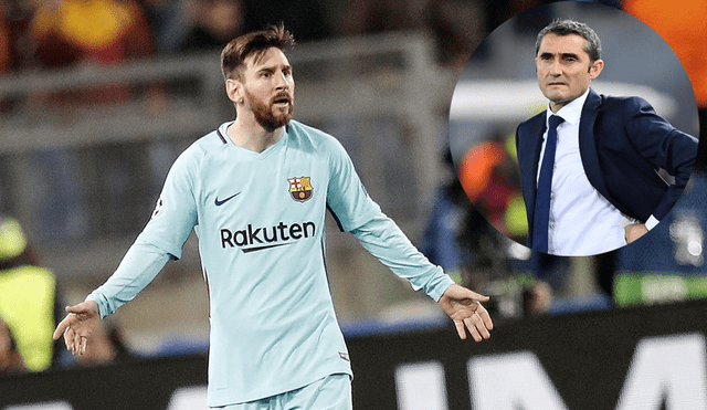 Lionel Messi discutió con DT del FC Barcelona tras la eliminación [VIDEO]