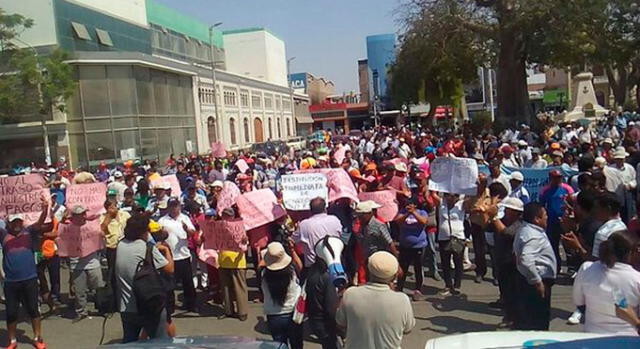 Chiclayo: trabajadores municipales paralizaron sus actividades