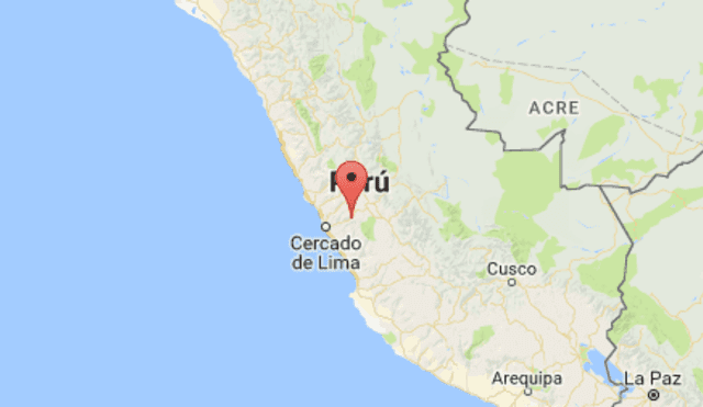 Sismo en Lima: temblor de 3.6 grados se registró cerca a Matucana