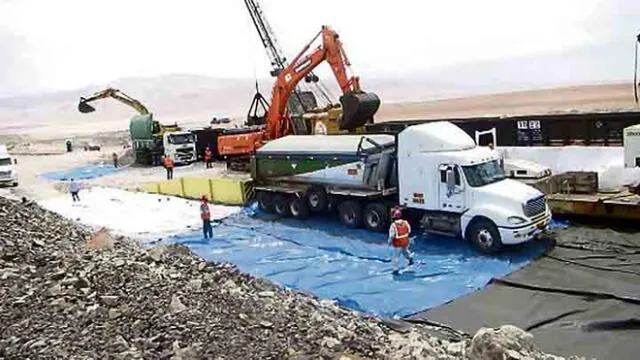 OEFA prohíbe a Southern llevar concentrado de cobre en camiones
