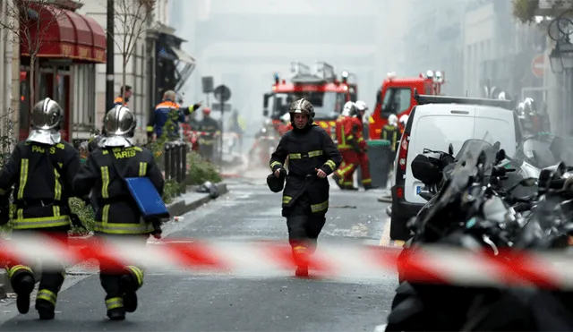 París: Hallan cadáver de mujer sepultada tras explosión