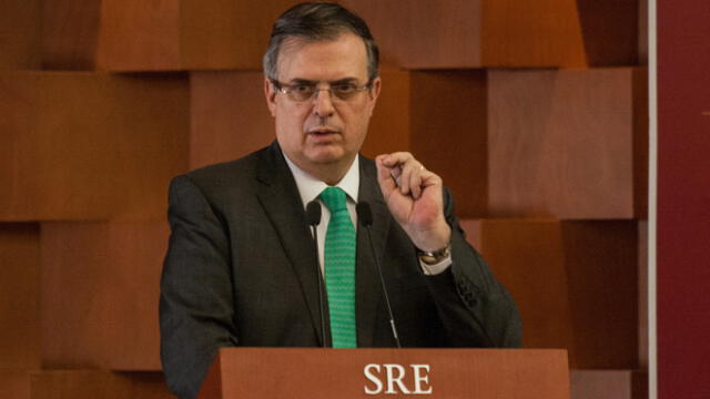 Marcelo Ebrard, canciller de Relaciones Exteriores. (Foto: Galo Cañas/Cuartoscuro)