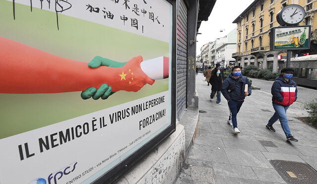China reportó su primer infectado en diciembre, pero ya el 21 de noviembre un niño en Milán tenía coronavirus, de acuerdo a esta investigación realizada en Italia. Foto: EFE