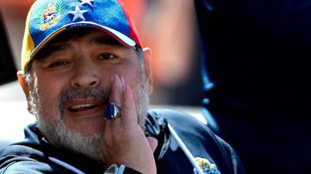 Diego Armando Maradona. Foto: AFP.