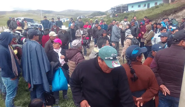 Cajamarca: comando de lucha de Hualgayoc suspende paro indefinido contra minera
