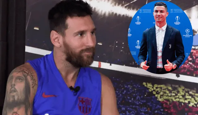 Lionel Messi resaltó que no es amigo de Cristiano Ronaldo, pero que no tendría problema en cenar con él. | Foto: Sport / EFE