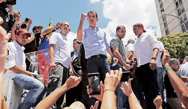 Guaidó inicia “Operación Libertad” y llama a cita mundial de líderes en su país