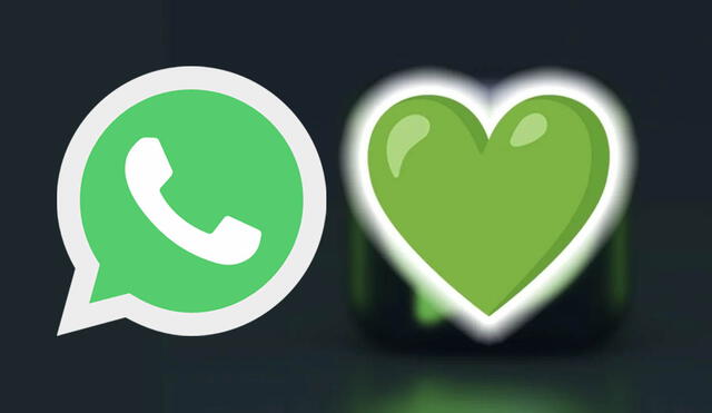 El popular emoji del corazón verde que está disponible en teléfonos Android como en un iPhone. Foto: composición LR/Flaticon