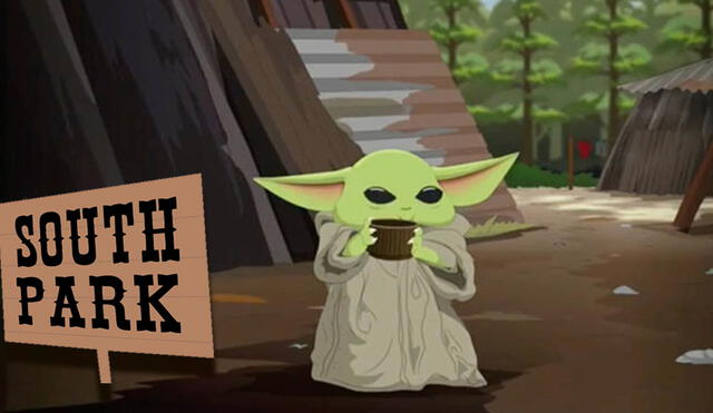 Baby Yoda salió en último episodio de South Park.
