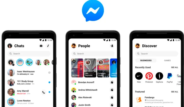 Conoce los cinco mejores trucos para chatear y buscar archivos en Facebook Messenger. Foto: Facebook.