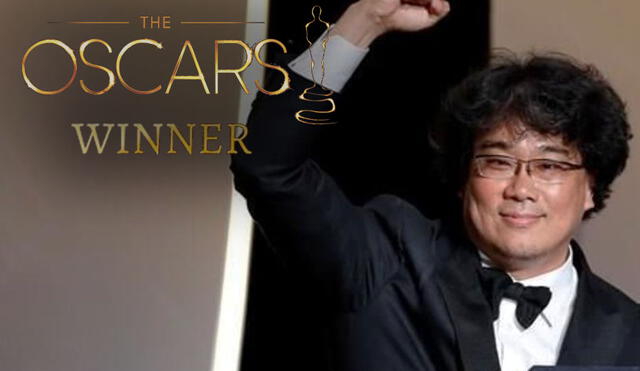 Bong Joon-ho no pudo evitar las lágrimas al ganar el Oscar 2020 como mejor director.