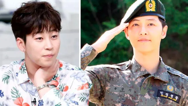 El rapero DinDin habló de su convivencia con Song Joong Ki durante el servicio militar obligatorio.