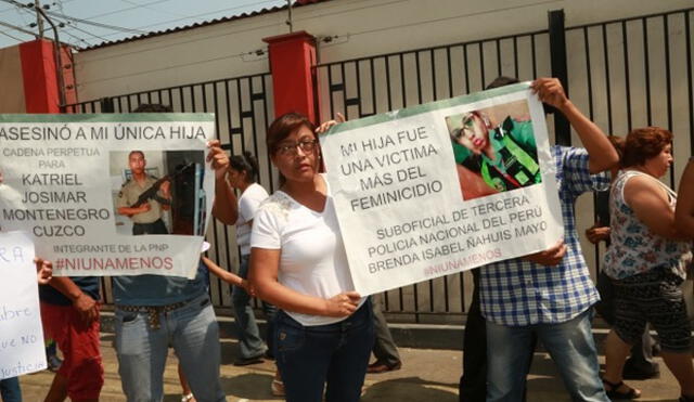 Feminicidio: familiares de la policía Brenda Ñahuis piden justicia
