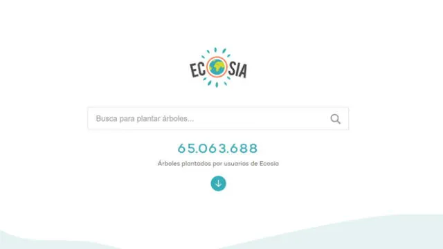 Se trata de Ecosia, el buscador más verde y ecológico de la red.