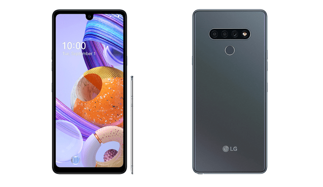 El LG K71 está disponible en color gris. | Foto: LG