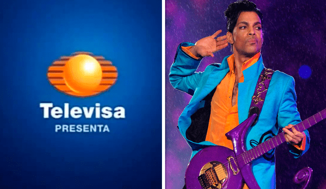¿Cómo fue que Televisa consiguió los derechos de una canción de Prince para la cortina de su logo? Foto: Televisa / Instagram: @Prince