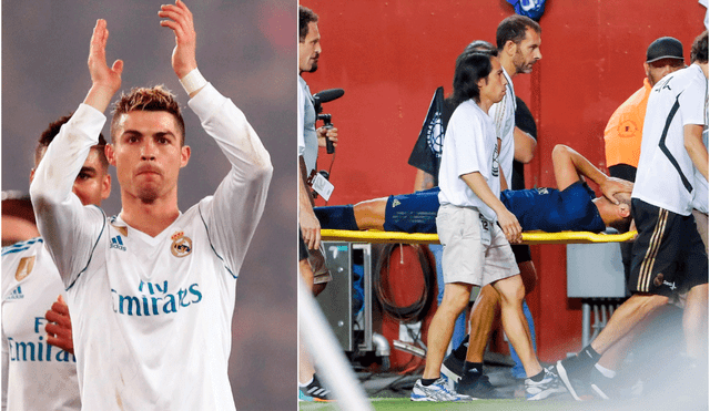 Cristiano Ronaldo envió un mensaje alentador a Marco Asensio, quien se lesionó y estará de baja al menos por seis meses. | Foto: EFE
