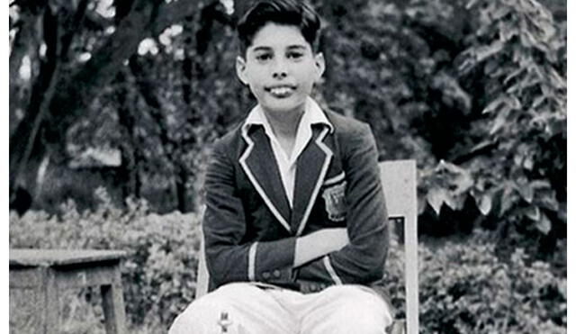 Fotografía de Freddie Mercury durante su etapa de adolescente. Crédito: Instagram